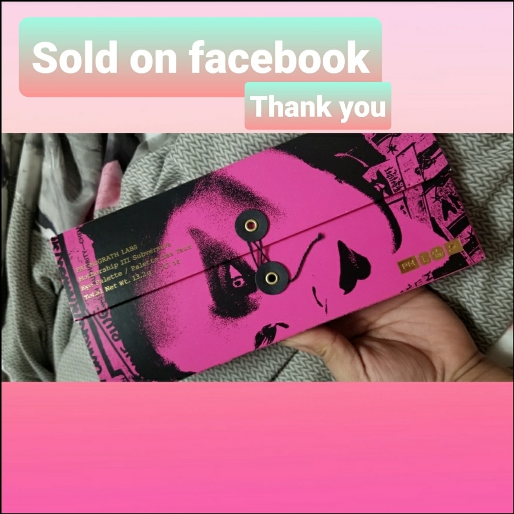 🎁SOLD🎁PAT McGrath Labs Mothership 3 Subversive